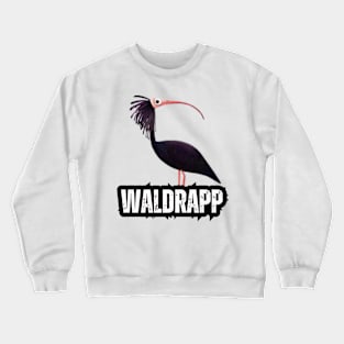 Waldrapp, northern bald ibis, hermit ibis Crewneck Sweatshirt